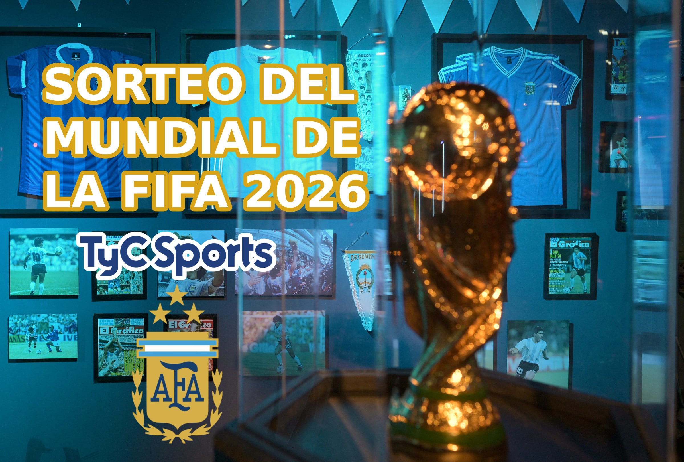 WASHINGTON DC (ESTADOS UNIDOS), 05/12/2025.- Cobertura oficial de TyC Sports EN VIVO ONLINE para seguir el sorteo de la fase de grupos de la Copa Mundial de la FIFA 2026 en Argentina este viernes 5 de diciembre desde el John F. Kennedy Center de Washington DC, Estados Unidos. FOTO DE JUAN MABROMATA PARA AFP