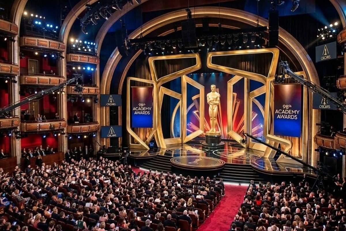 La cuenta regresiva para los Premios Oscar 2026 ya comenzó. (Imagen referencial creada por El Comercio MAG usando la IA de "Perplexity")