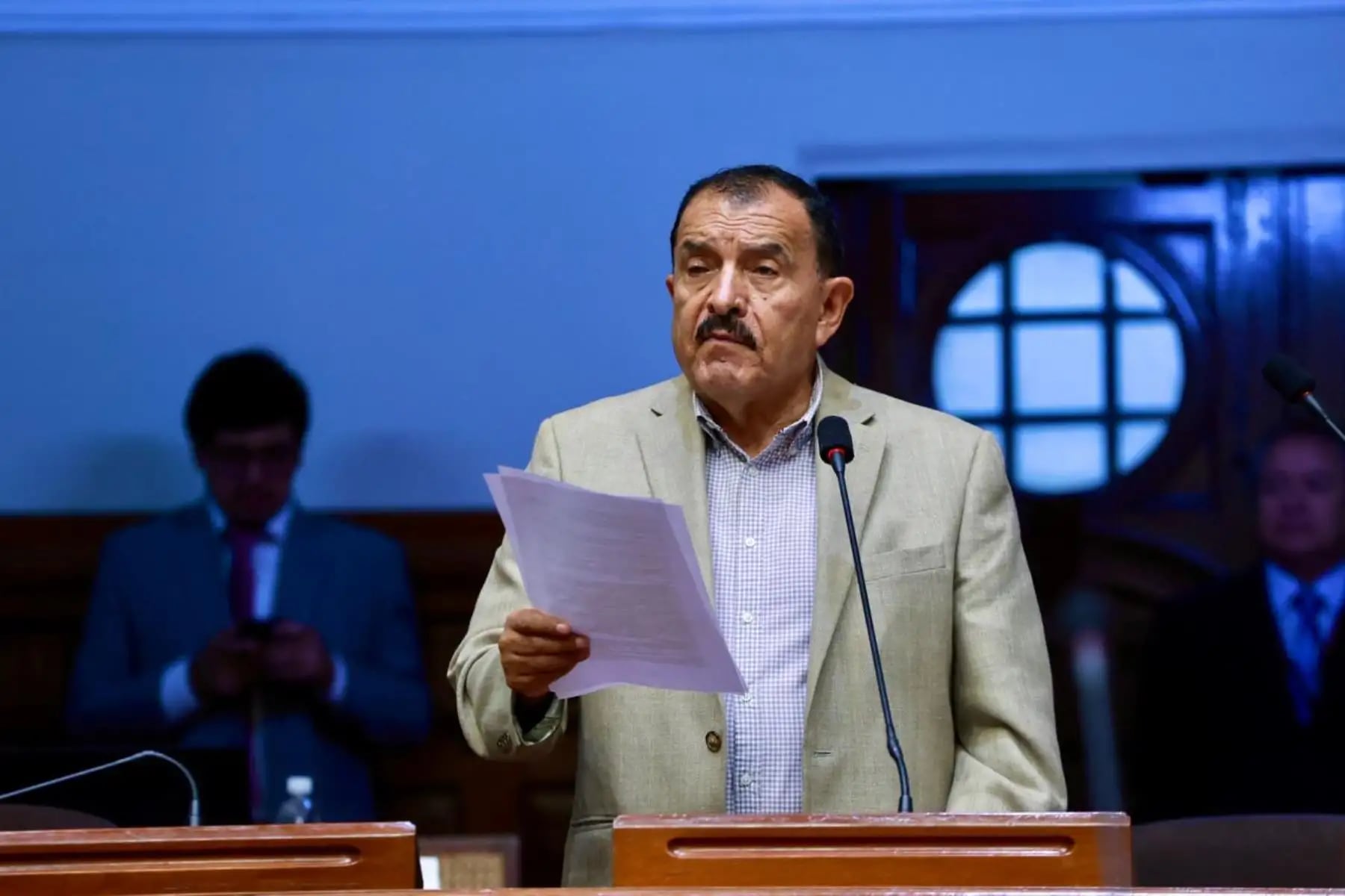 Congresista Edgard Reymundo. Foto: Andina