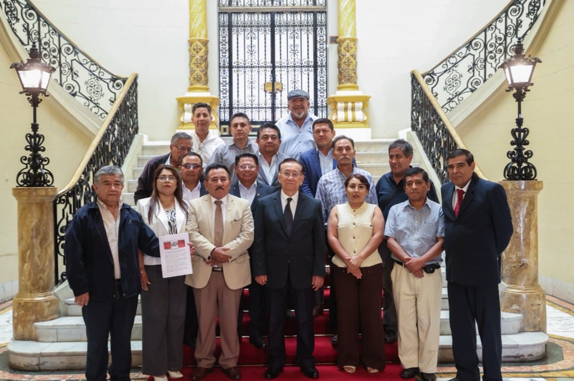 Reunión de Balcázar con la Fedunpe. | Presidencia