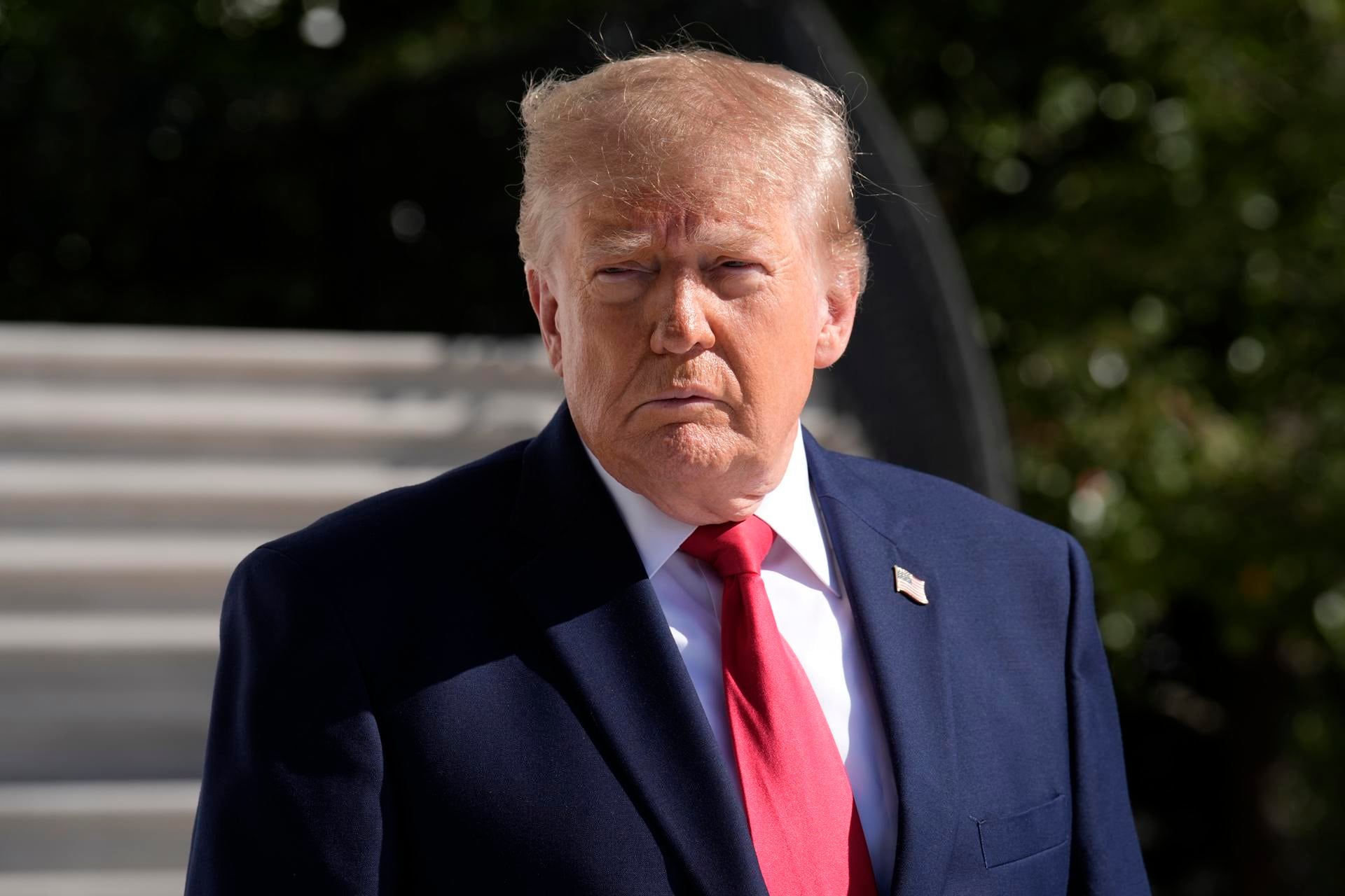 Reserva Federal y PBI: semana decisiva para Donald Trump (EFE/EPA/YURI GRIPAS).