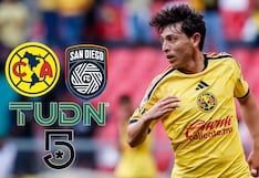 TUDN y Canal 5 EN VIVO - ver partido Club América vs. San Diego FC GRATIS en TV abierta