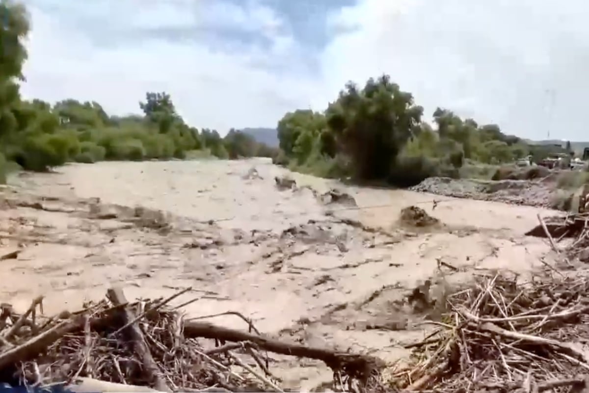 Umbrales de los ríos siguen creciendo. Foto: captura Canal N