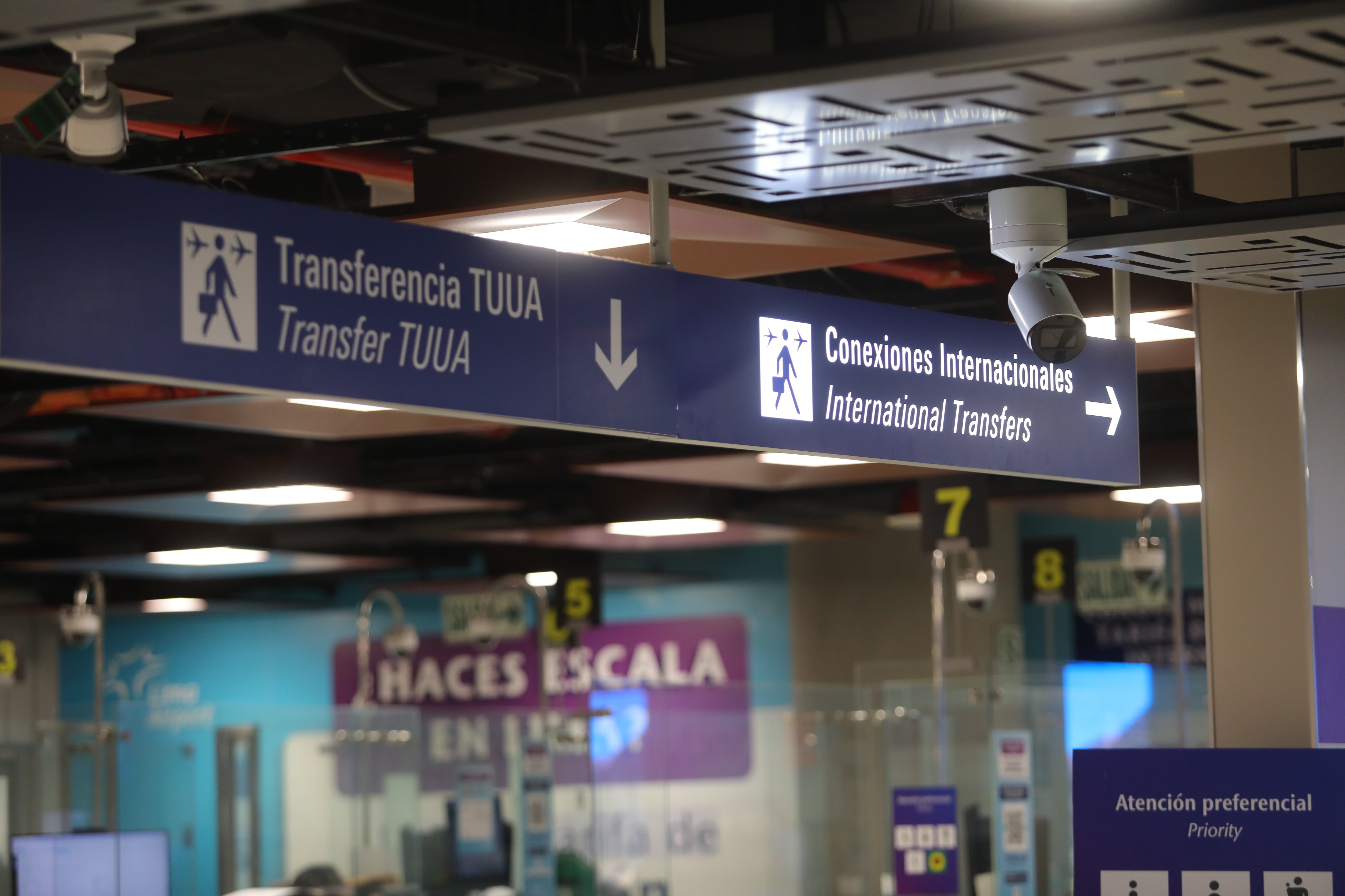 La TUUA para conexiones internacionales es de US$ 11,86 (con IGV)