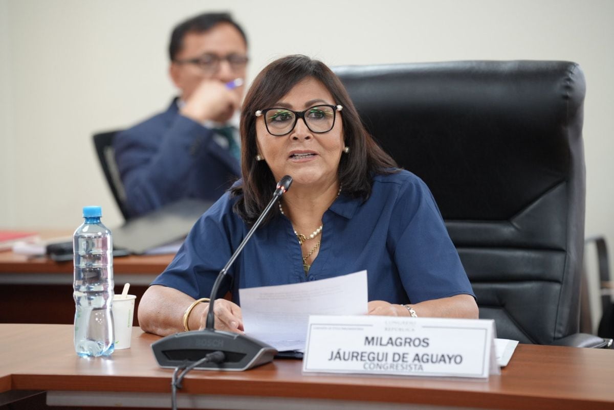 A Milagros Jáuregui se le atribuye exponer públicamente a menores víctimas de abuso, a través de fotografías en redes sociales y otros. Comisión de Ética aprobó iniciar investigación. Foto: Congreso.