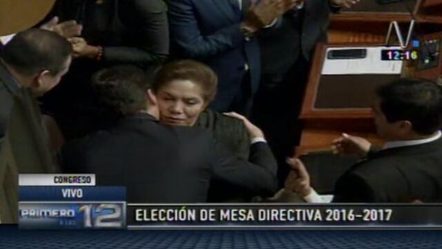 Luz Salgado elegida presidenta del Congreso de la República