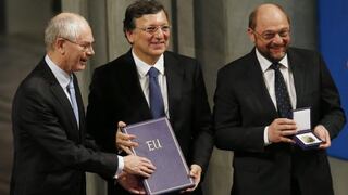 La Unión Europea recibió el Premio Nobel de la Paz
