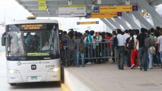 Metropolitano: Alza de tarifas es porque hay 200,000 pasajeros menos que lo estimado en contrato