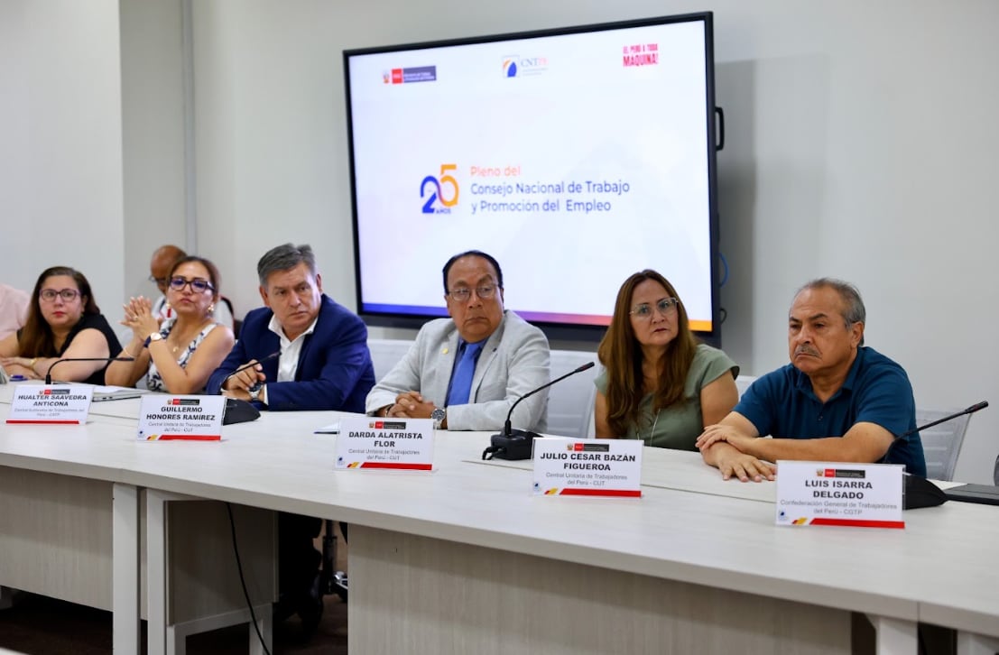 El Gobierno presentará ante el Consejo Nacional de Trabajo y Promoción del Empleo una propuesta preventiva para mitigar el impacto laboral del Fenómeno El Niño. Foto: MTPE.
