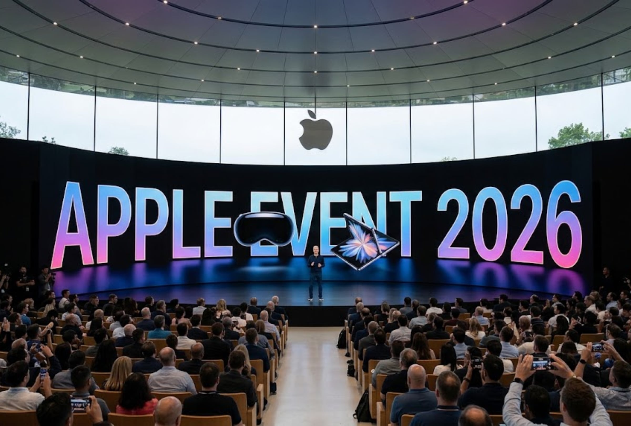 Consulta la hora de inicio para ver el Apple Event 2026 desde México, Estados Unidos, España y más países en Latinoamérica, este miércoles 9 de septiembre. (Foto: Imagen creada por El Comercio MAG utilizando la IA de Gemini)