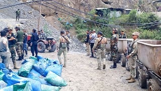 Pataz: autoridades incautaron herramientas y explosivos en bocaminas ilegales