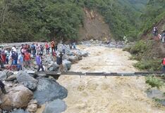 Vraem: corte de luz ante lluvias torrenciales y deslizamientos
