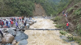 Vraem: corte de luz ante lluvias torrenciales y deslizamientos