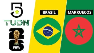 ⚽ VER Canal 5 (TUDN) EN VIVO | Transmisión del Brasil vs. Marruecos AHORApor tv abierta