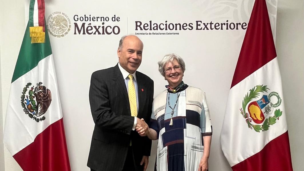 Perú y México retoman agenda bilateral tras restablecer relaciones diplomáticas. Foto: Cancillería.