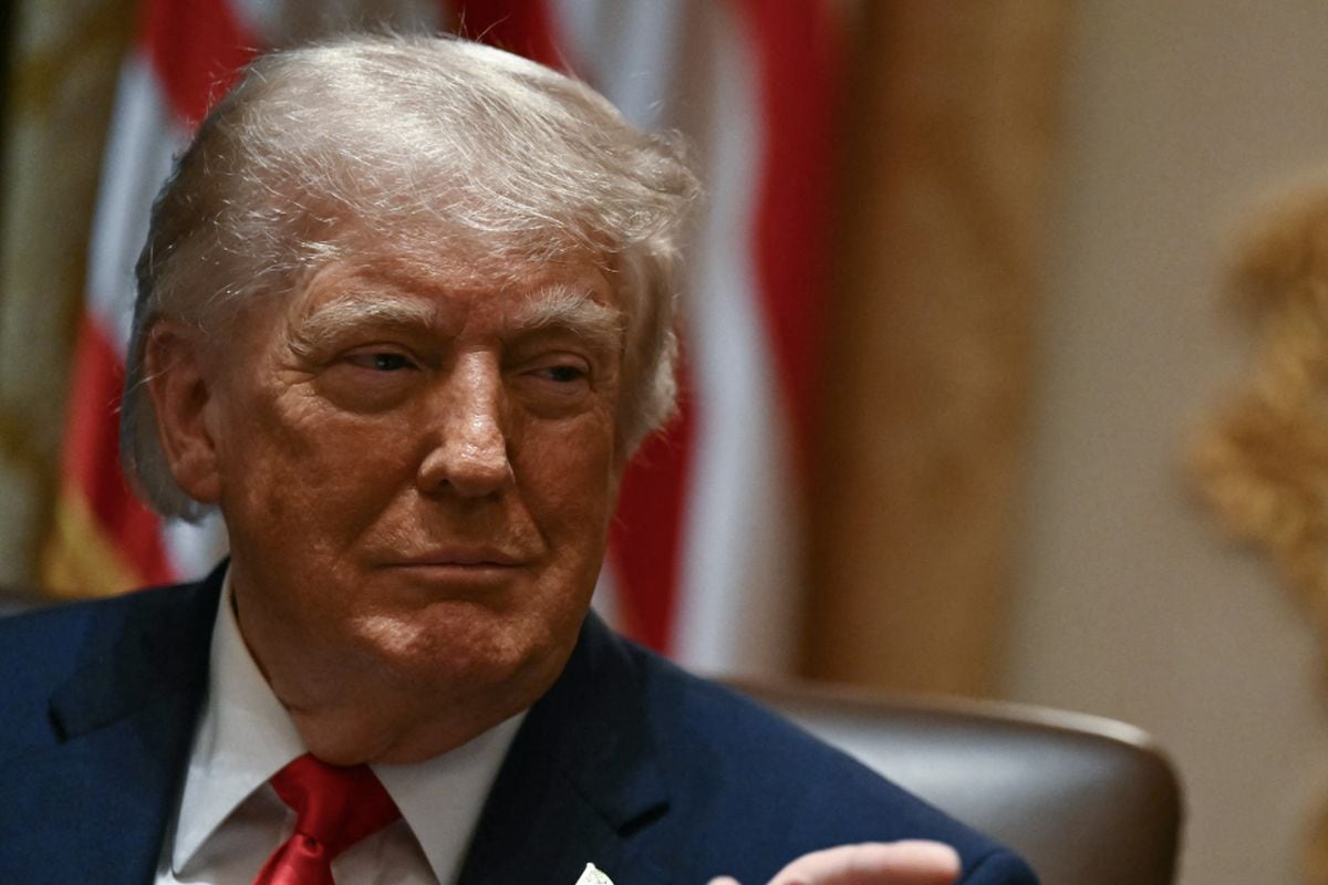 Trump considera improbable que el bloqueo del estrecho de Ormuz se prolongue hasta septiembre. Foto: Kent NISHIMURA / AFP