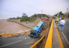 Fiscalía abre investigación tras colapso de puente Chancay y caída de bus al río