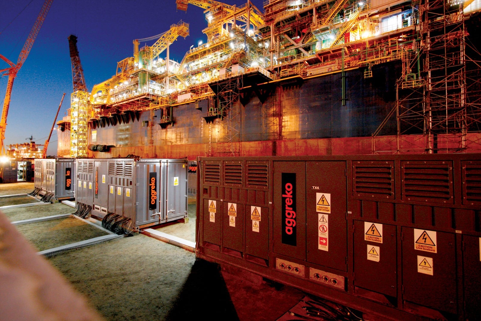 Aggreko movilizó equipos desde Panamá y Chile para garantizar 19 MW de suministro eléctrico en el distrito de Chao, en un contexto de alta demanda. (Foto: Aggreko)