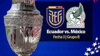 Ecuador - México EN DIRECTO ONLINE, Copa América 2024 - hora, TV y alineaciones