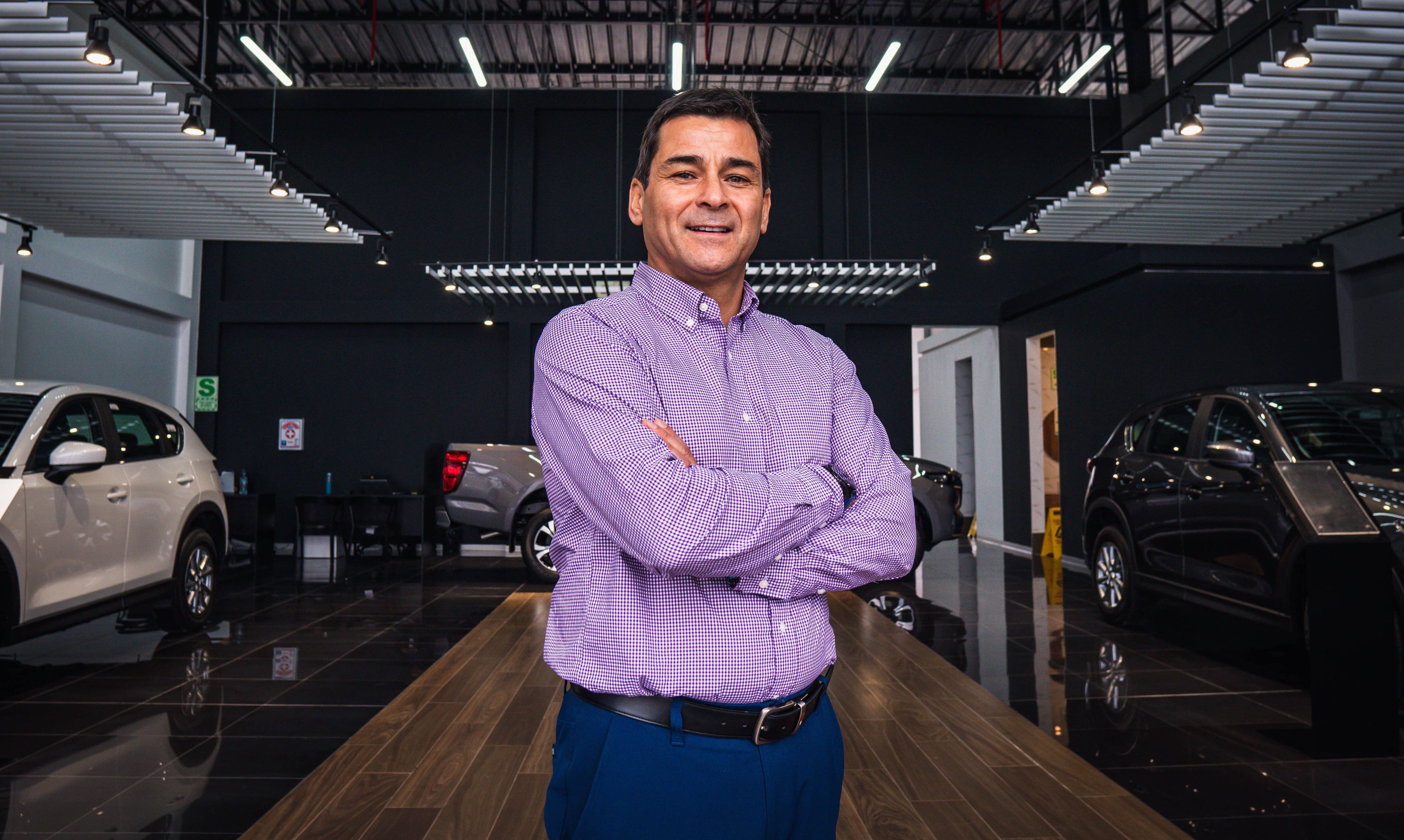 Jesús Revilla, gerente general de Automotores Inka, comentó a Gestión que alcanzaron un crecimiento de 11% al cierre del 2023 y, en la primera mitad del año, un 5%, superando ligeramente al ritmo del mercado. (Foto: Automotores Inka)