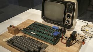 Estados Unidos: Subastan una de las primeras computadoras creadas por Apple en US$ 387,750
