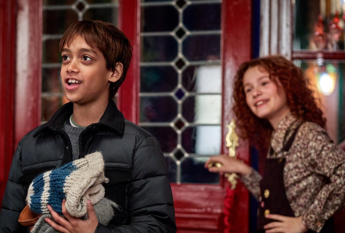 Mudit Gupta y Celina Meyer Hovland encabezan el reparto de la película noruega "La hermana de nieve" (Foto: Netflix)