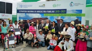 Minagri presentó Estrategia Nacional de la Agricultura Familiar 2015-2021