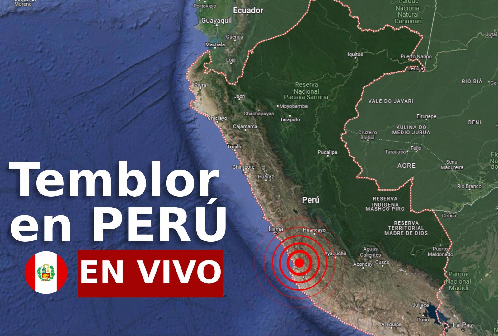 BARRANCA (PERÚ), 26/12/2025.- .Perú, país altamente sísmico: repasa la información del sismo de 4.8 y aprende cómo prepararte con mochila de emergencia y plan familiar de evacuación.
FOTO CREADA POR NOÉ YACTAYO CON GOOGLE MAPS