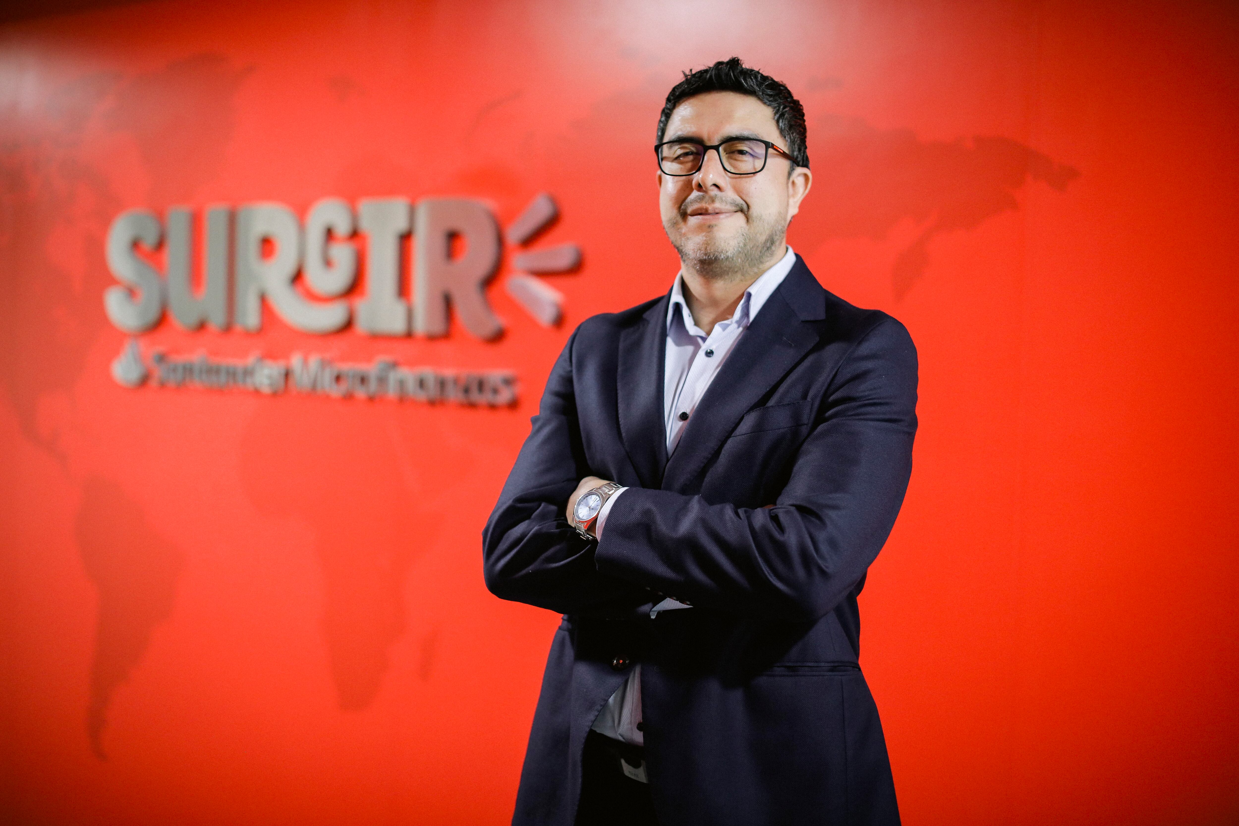 Pedro Navea, gerente de Surgir. (Fotos: joel alonzo/gec)