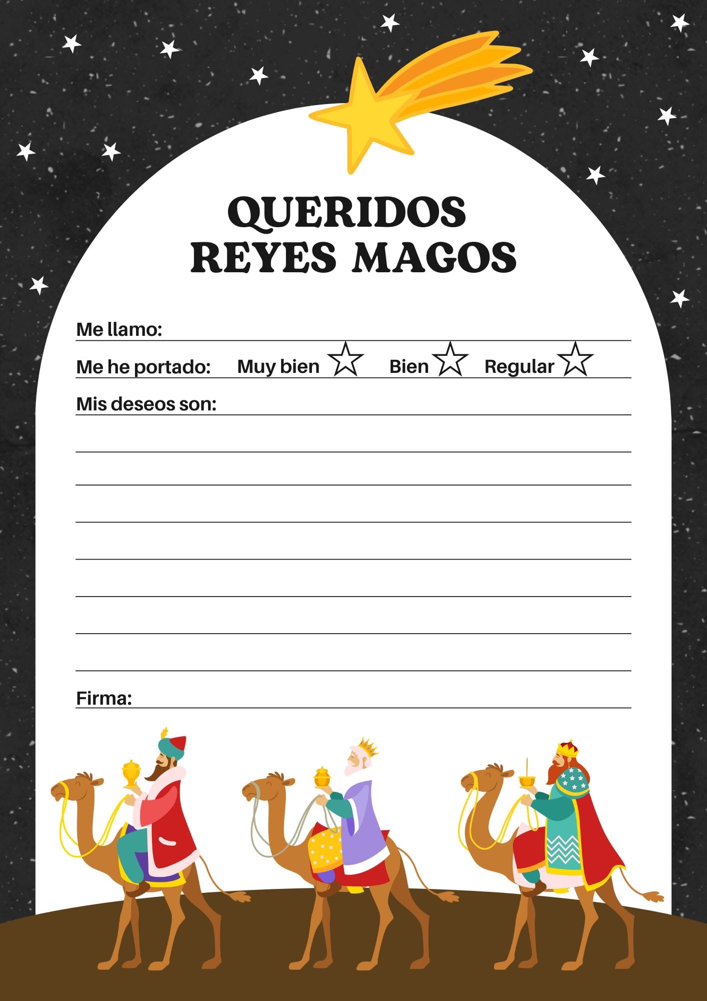 MADRID (ESPAÑA), 06/01/2026.- Hoy los camellos vinieron cargados de amistad para ti. FOTO DE CANVA.COM