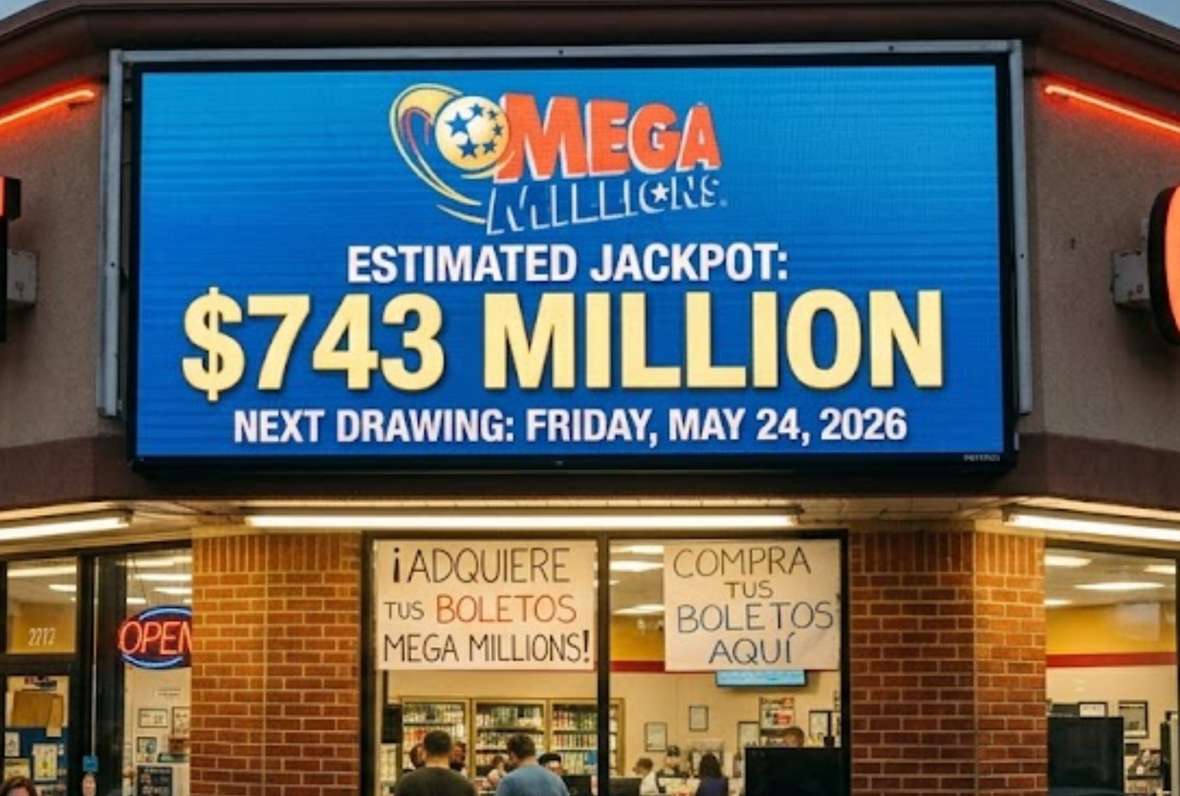 Consulta los números ganadores del Mega Millions que se jugará este viernes 24 de julio de 2026, con los resultados completos de la lotería en Estados Unidos. (Foto: Imagen creada por El Comercio MAG utilizando la IA de Gemini)