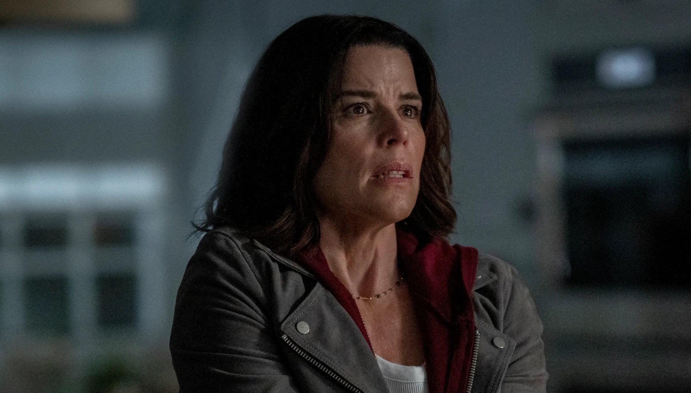 La actriz Neve Campbell como Sidney Prescott en una escena de la película de terror "Scream 7" (Foto: Paramount Pictures)