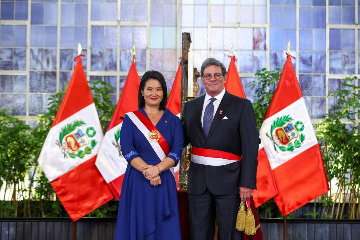 Rafael Rey Rey fue designado ministro de Transportes y Comunicaciones e integra el gabinete ministerial encabezado por Luis Galarreta. Foto: Presidencia.