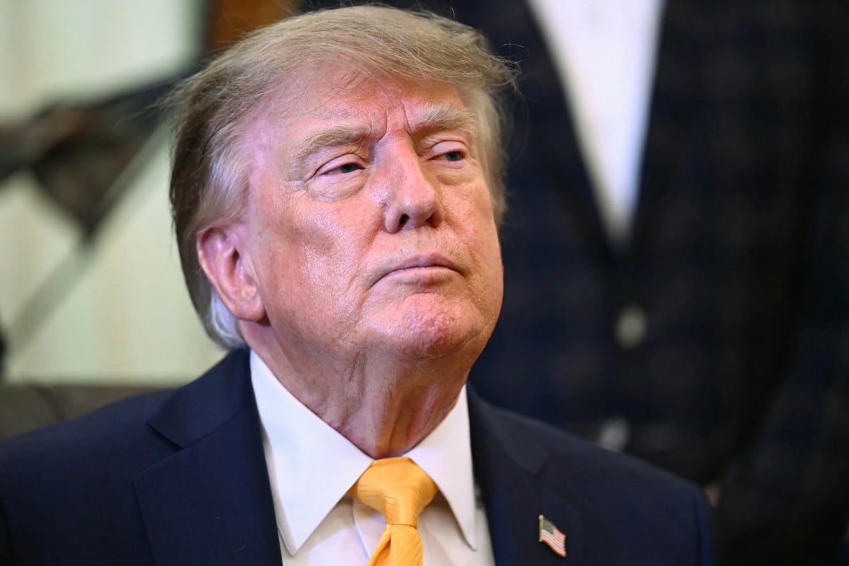 Trump amenaza con bloquear ventas de fabricante canadiense de aviones Bombardier en Estados Unidos. (Kent NISHIMURA / AFP)