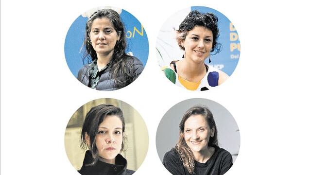 Cuatro rostros femeninos que marcan la pauta