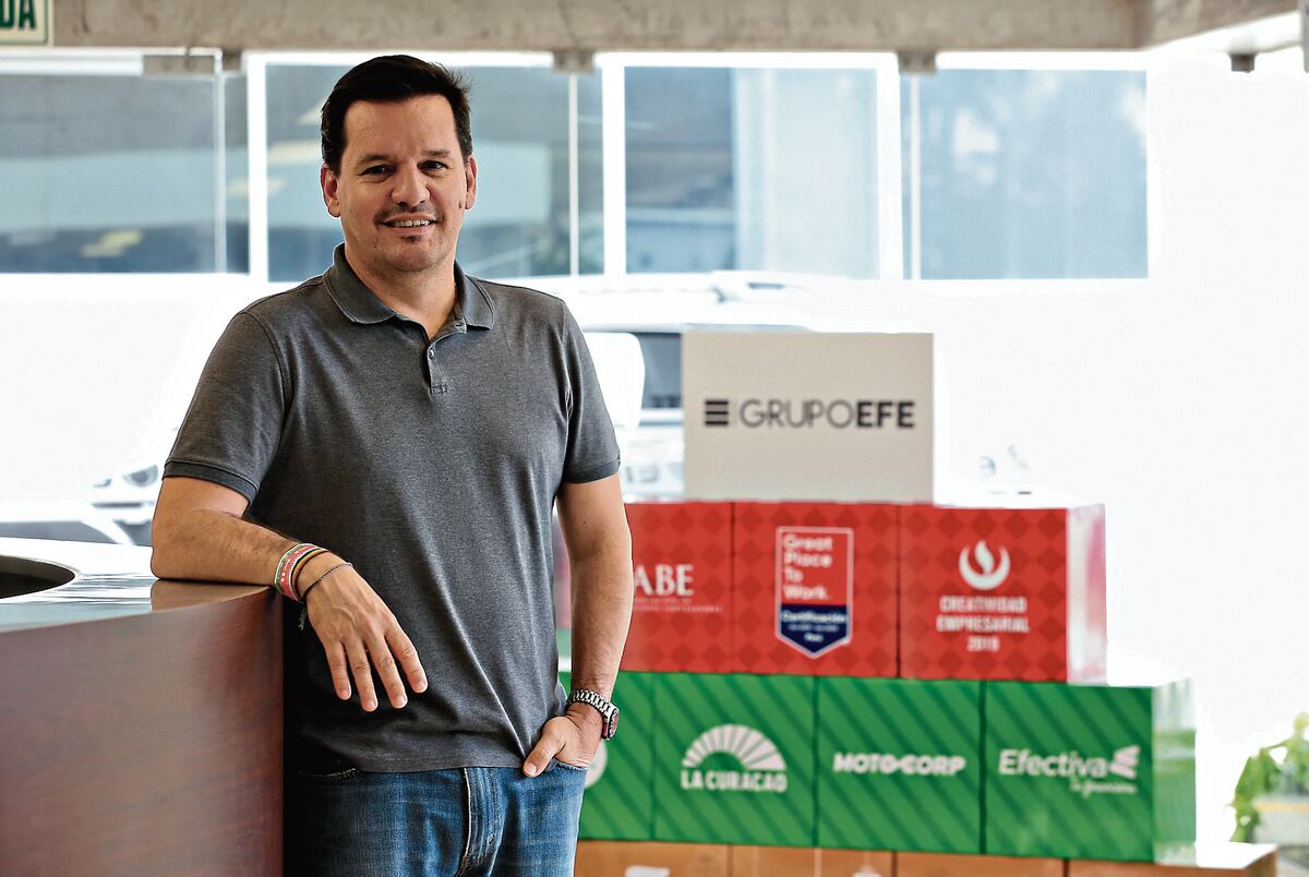 José Iturriaga, CEO de Grupo EFE, señaló que es uno de los momentos de crecimiento mas importantes de la empresa desde que asumió el cargo en 2017. "No sé si es el mejor momento, pero es uno muy bueno", dijo a Gestión. (Foto: GEC)