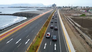 Callao: tramo de la vía Costa Verde estará cerrada este miércoles 24