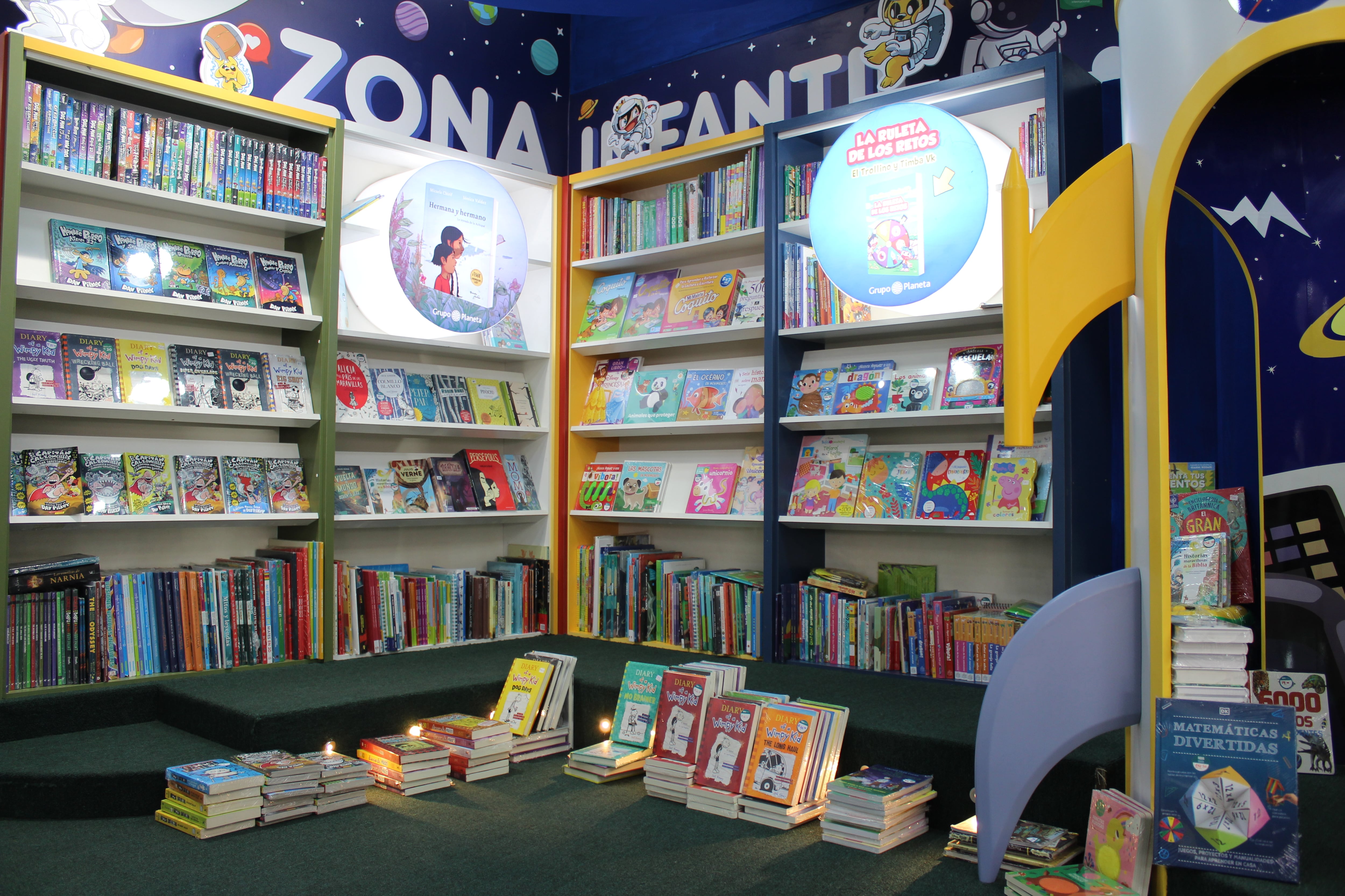 El ticket promedio en sus librerías se sitúa entre US$ 25 y US$ 30, y las categorías más demandadas son literatura infantil y crecimiento personal.