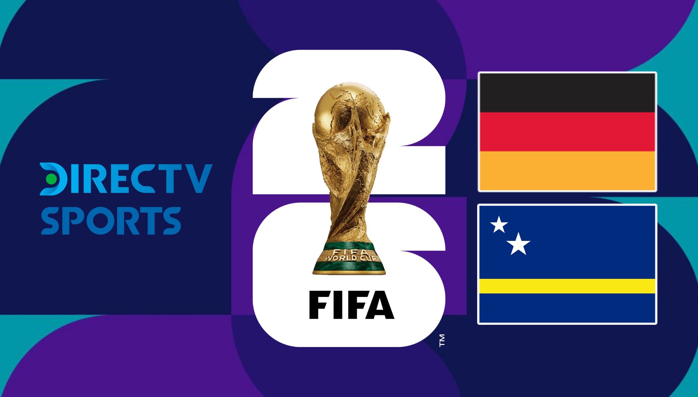 Acceda a DIRECTV en vivo por internet para ver el partido de Alemania vs. Curazao en el Mundial 2026. Disfrute de la señal oficial de Fútbol Total TV y la plataforma DGO online con la mejor calidad de transmisión. | Crédito: fifa.com / Composición Mix