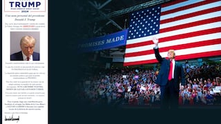 Cómo Trump saca provecho político y económico de histórica foto policial