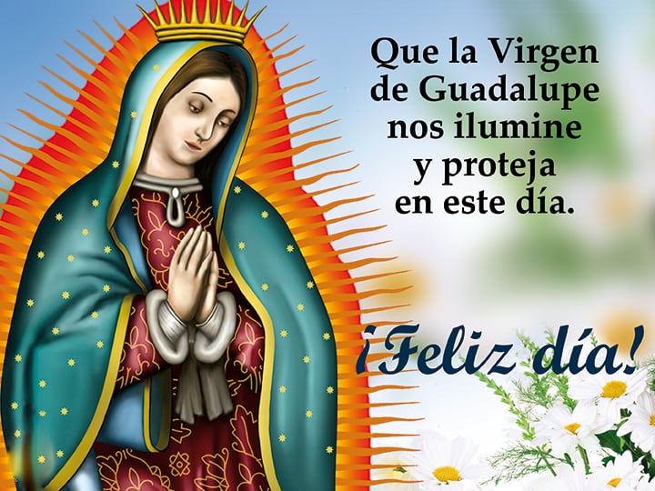 Imágenes para enviar por el Día de la Virgen de Guadalupe (Foto: internet)