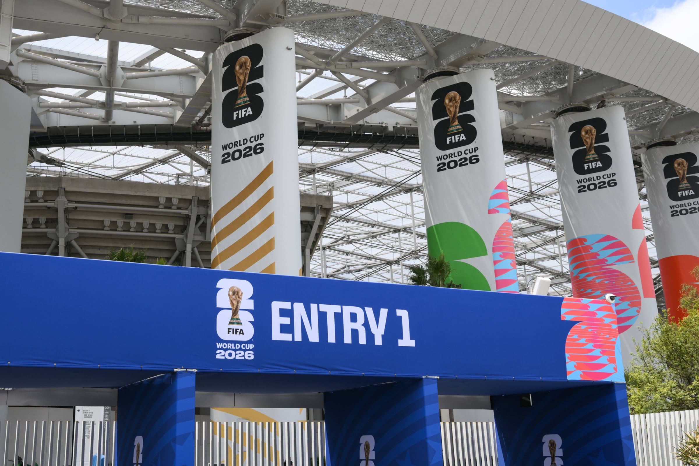 El Estadio Los Ángeles albergará 8 partidos del Mundial 2026 (Foto: AFP)