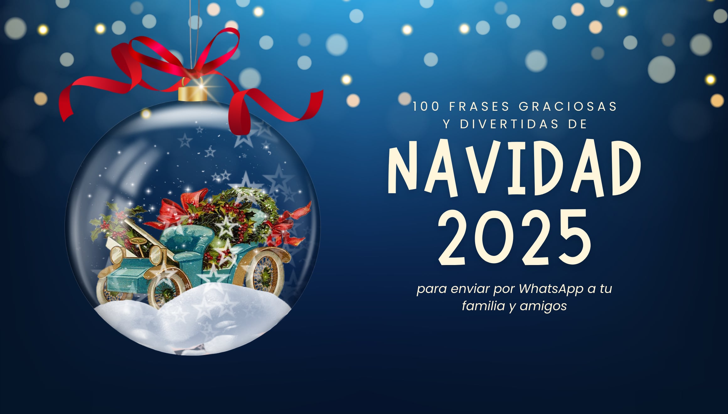Comparte alegría con las mejores frases navideñas 2025 para WhatsApp. Humor, ternura y espíritu festivo para enviar a familia y amigos. | Crédito: Canva / Composición Mix