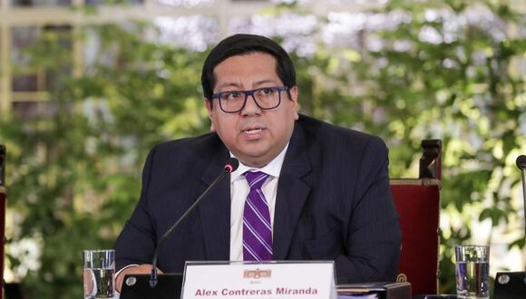 Álex Contreras Miranda, ministro de Economía y Finanzas. (Foto: Difusión)
