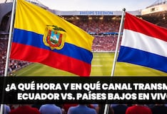 ¿A qué hora empieza y en qué canal transmiten Ecuador vs. Países Bajos EN VIVO hoy por la Copa Mundial FIFA 2026?