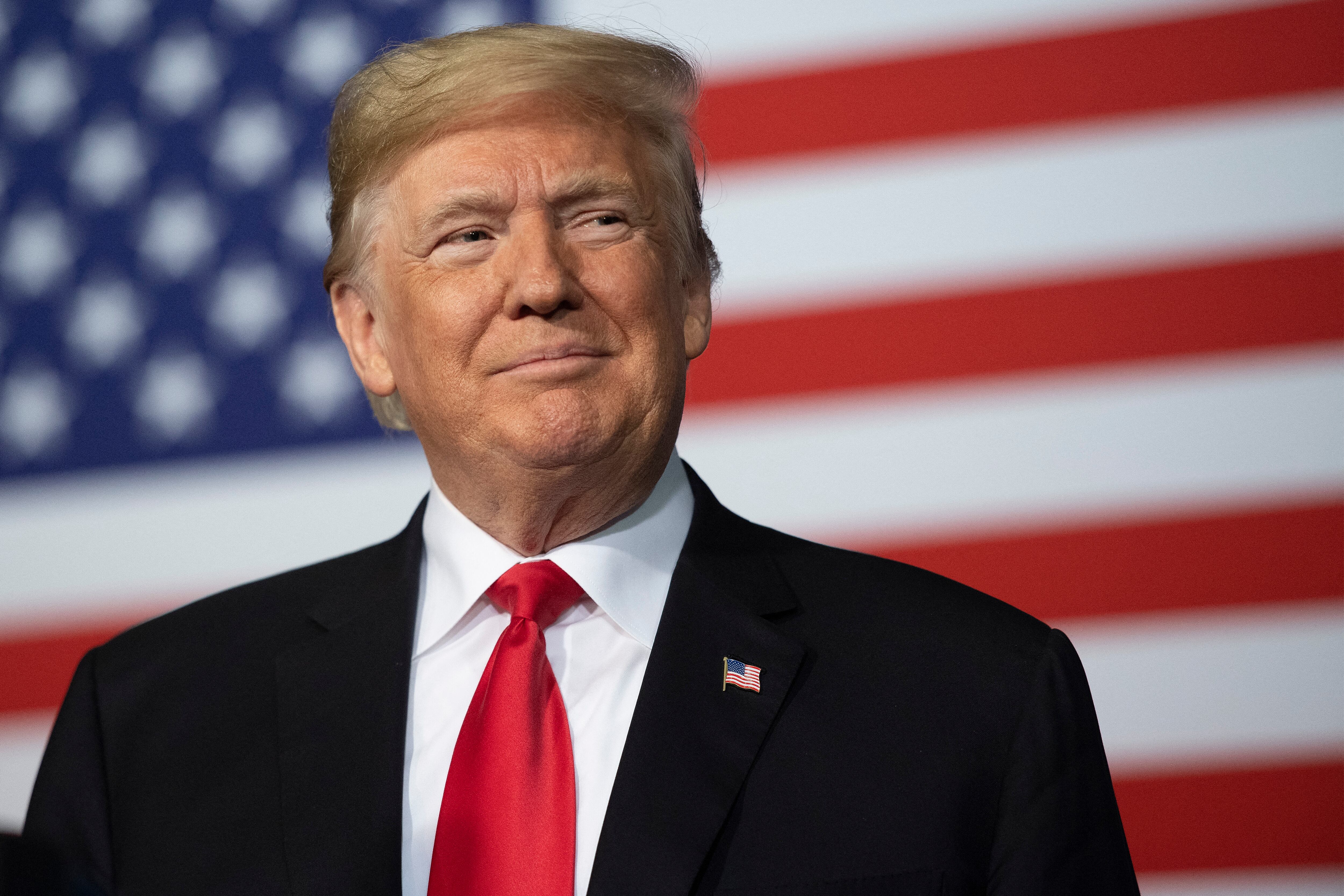 El presidente de Estados Unidos, Donald Trump. (Foto de Jim WATSON / AFP).