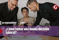 ¿Cómo tomar una buena decisión laboral?