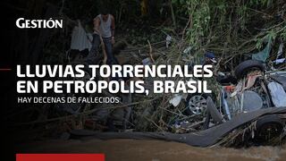 Brasil: Impactantes imágenes de los deslizamientos e inundaciones  que dejan decenas de muertes