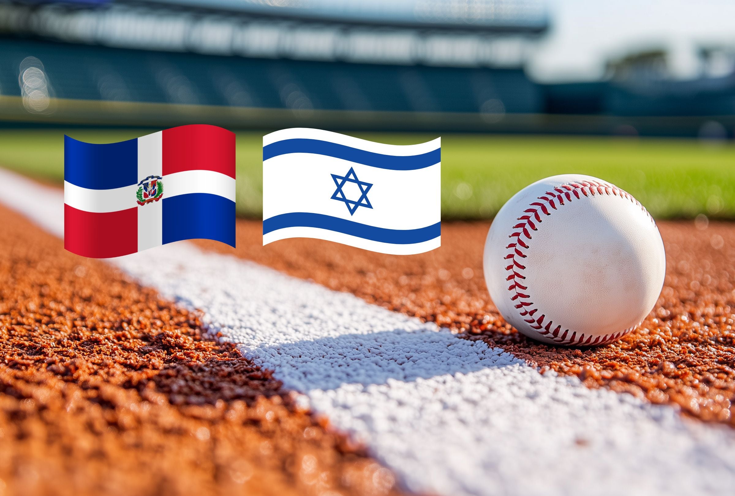 El Rep. Dominicana vs. Israel por el Clásico Mundial de Béisbol 2026 promete emocionar a muchas personas. (Foto: Composición Gestión Mix)