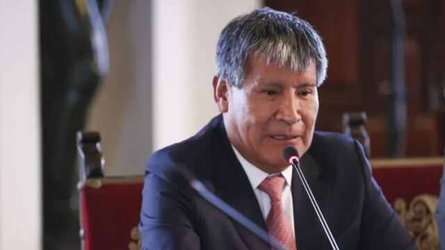 Oscorima anuncia marcha contra Boluarte si es que Ejecutivo no le transfiere mayor presupuesto